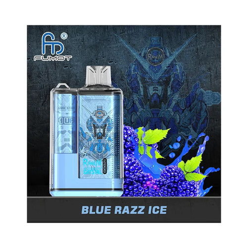 Fumot RandM Crystal 12000 Vape | Blue Razz Ice