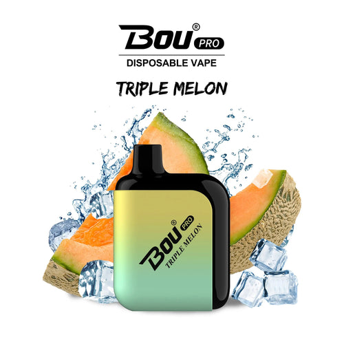 Bou Pro 7000 Disposable Vape |  Triple Melon  7000 