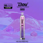 Bou Star 600 | Disposable Vapes | Heisenberg