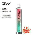 Bou Star 600 | Disposable Vapes | Strawberry Watermelon