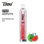 Bou Star 600 | Disposable Vape | Watermelon Ice 