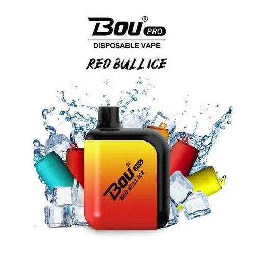 Bou Pro 7000 Vape  | Red Bull Ice 7000 Disposable 