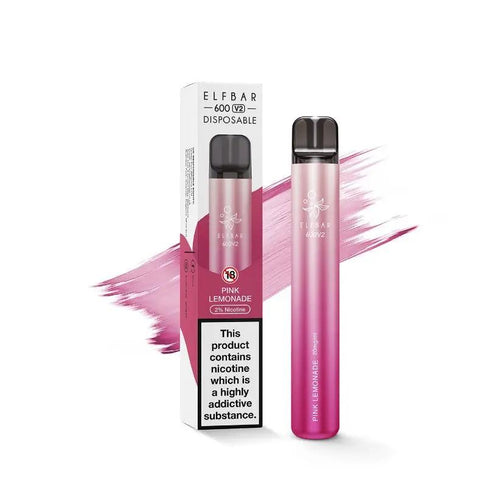 ElfBar 600V2 | Pink Lemonade Disposable Vape