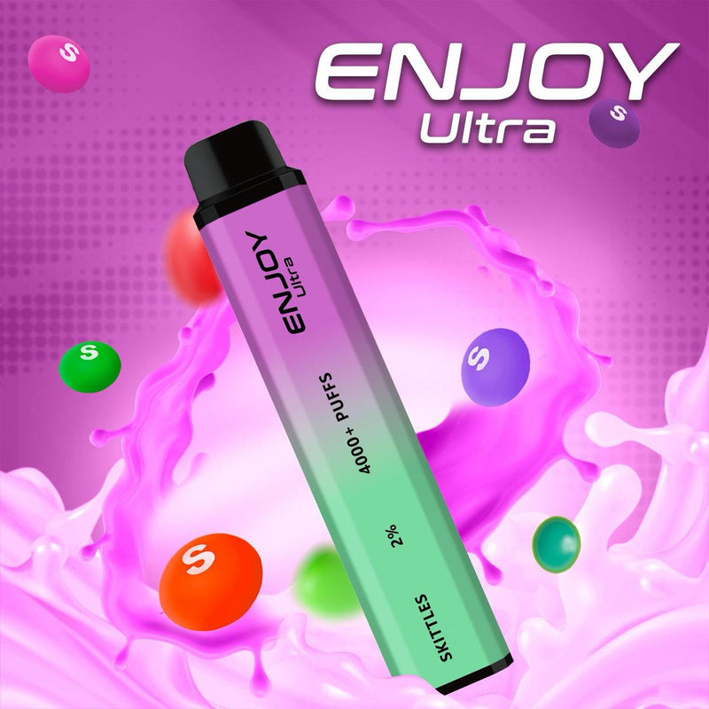 Enjoy Ultra 4000 Puffs | Disposable Vape | Skittles