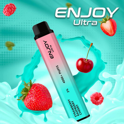 Enjoy Ultra 4000 Puffs | Disposable Vape | Strawberry Kiwi
