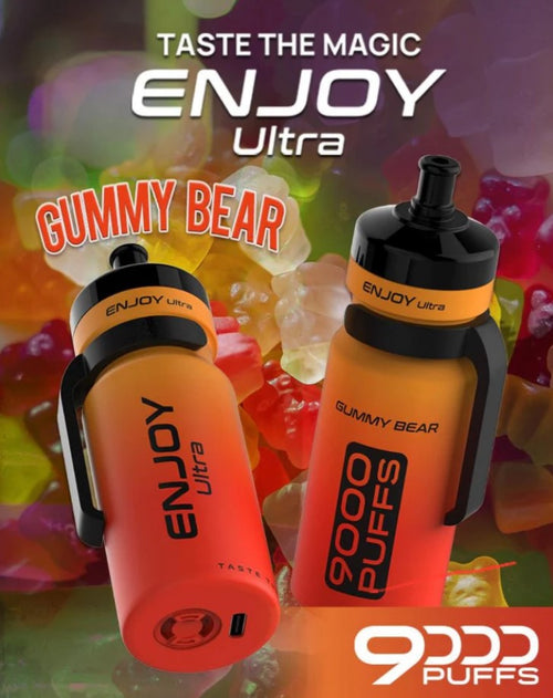 Enjoy Ultra 9000 Puffs | Gummy Bear Disposable Vape 