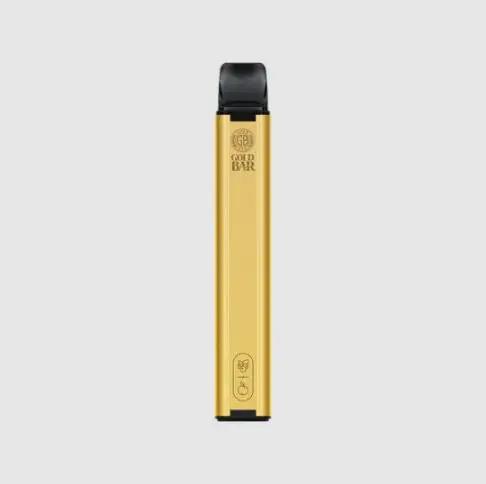 Gold Bar Vapor Disposable Vape | Blueberry Peach - 600 Puff 