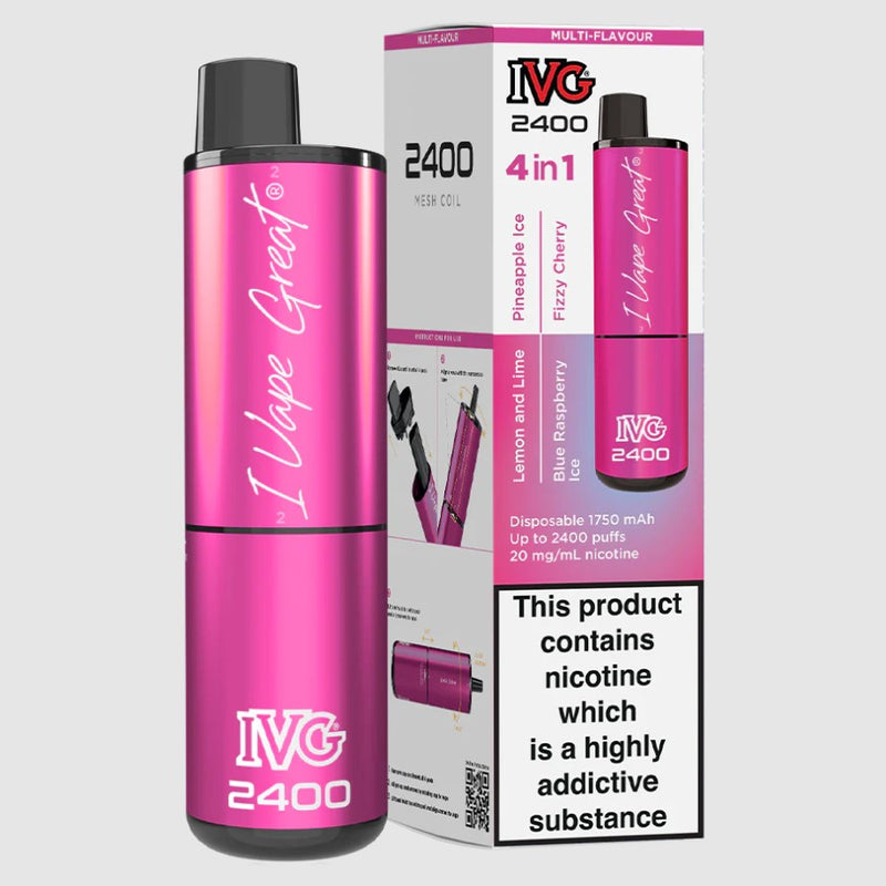 IVG 2400 Disposable Device | Special Edition 4 Flavours in 1