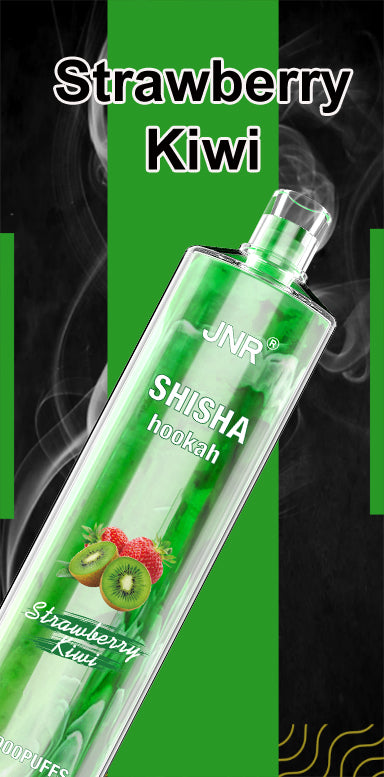 JNR Shisha Hookah 12000 Puffs | Strawberry Kiwi 