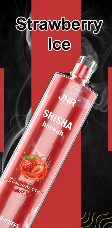 JNR Shisha Hookah 12000 Puffs | Strawberry Ice