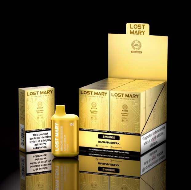 Lost Mary BM600S Gold Edition | Wholesale | Box Of 10