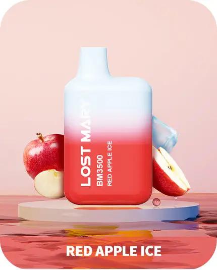 Lost Mary BM3500 Disposable Red Apple Ice 3500