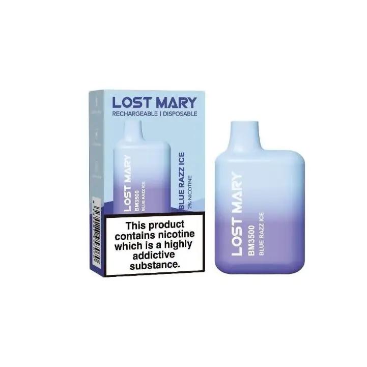 Lost Mary BM3500 Disposable Blue Razz Ice 3500 