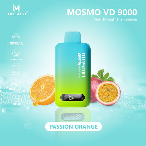 Mosmo VD 9000 | Disposable Vape |  Passion Orange 