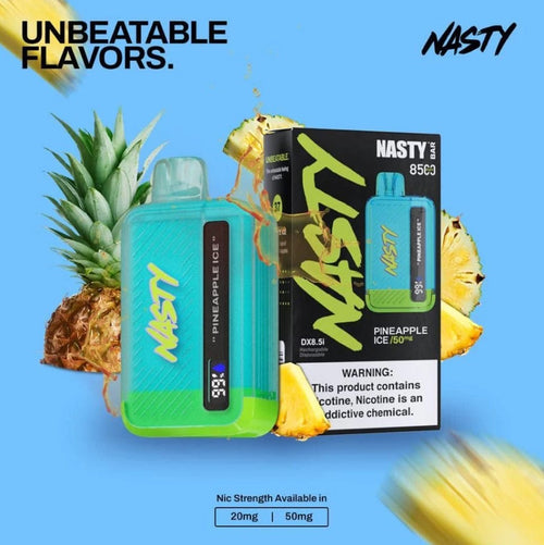 Nasty Bar dx8.5i 8500 | Disposable Vape | Pineapple Ice