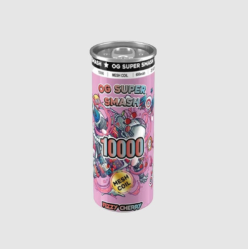 OG Super Smash 10000 Puffs | Vapes  | Fizzy Cherry 