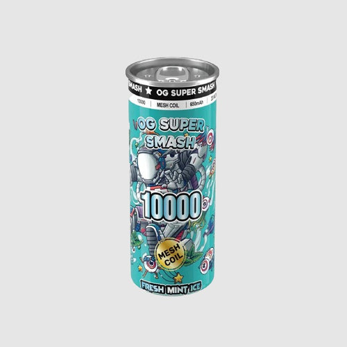 OG Super Smash 10000 Puff | Fresh Mint Ice 10000 Puffs