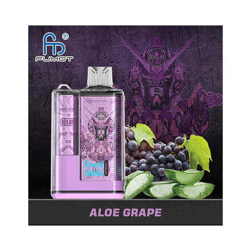 Fumot RandM Crystal 12000 Vape | Aloe Grape 
