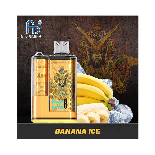 Fumot RandM Crystal 12000 Vape | Banana Ice