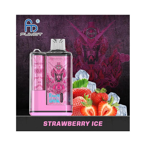 Fumot RandM Crystal 12000 Vape  |   Strawberry Ice