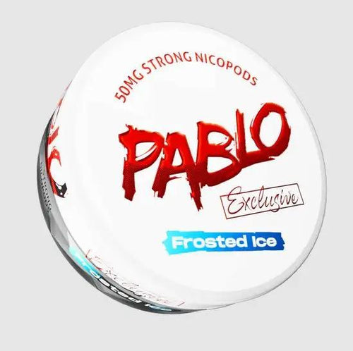 Pablo Exclusive 50mg Frosted Ice Slim Nicotine Pouches