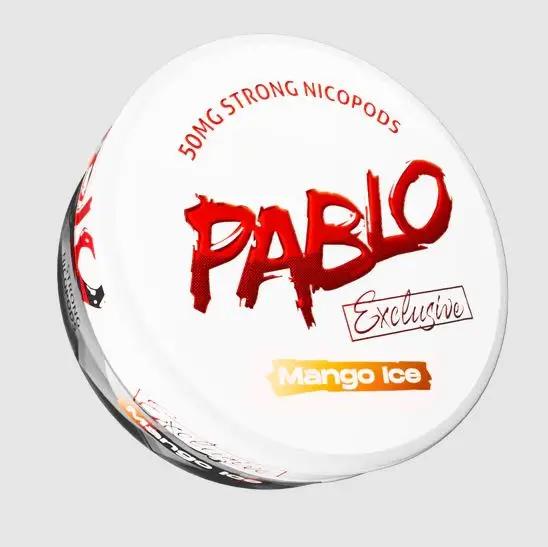 PABLO Exclusive 50mg Mango Ice Slim Nicotine Pouches