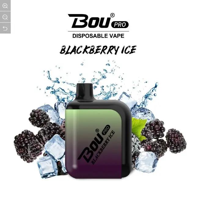 Box Of 10 - Bou Pro 7000 Disposable | Blackberry Ice 7000 Disposable